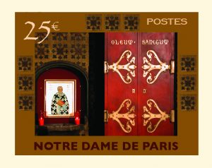 Notre Dame Stamp